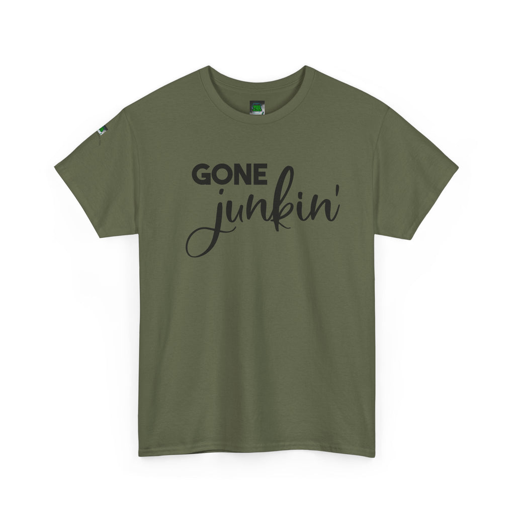 Gone Junkin' T-Shirt – Vintage Flea Market & Upcycling Tee