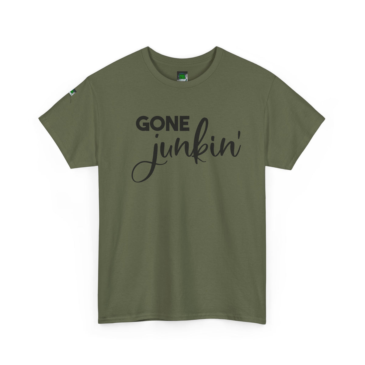 Gone Junkin' T-Shirt – Vintage Flea Market & Upcycling Tee