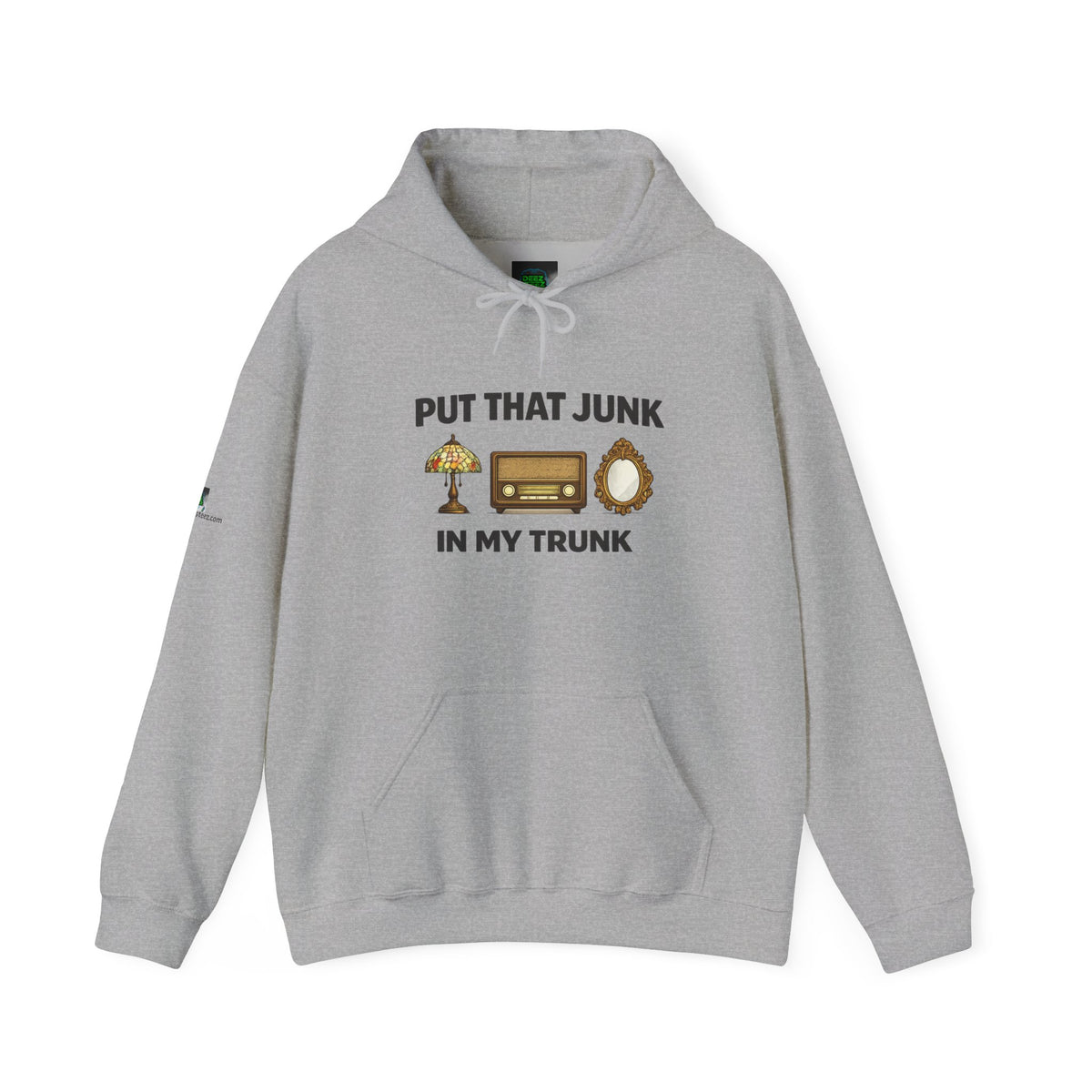 Hoodie “Put That Junk In My Trunk” Vintage RV Camping Graphic