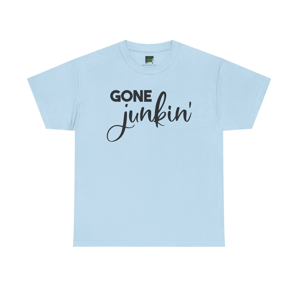 Gone Junkin' T-Shirt – Vintage Flea Market & Upcycling Tee