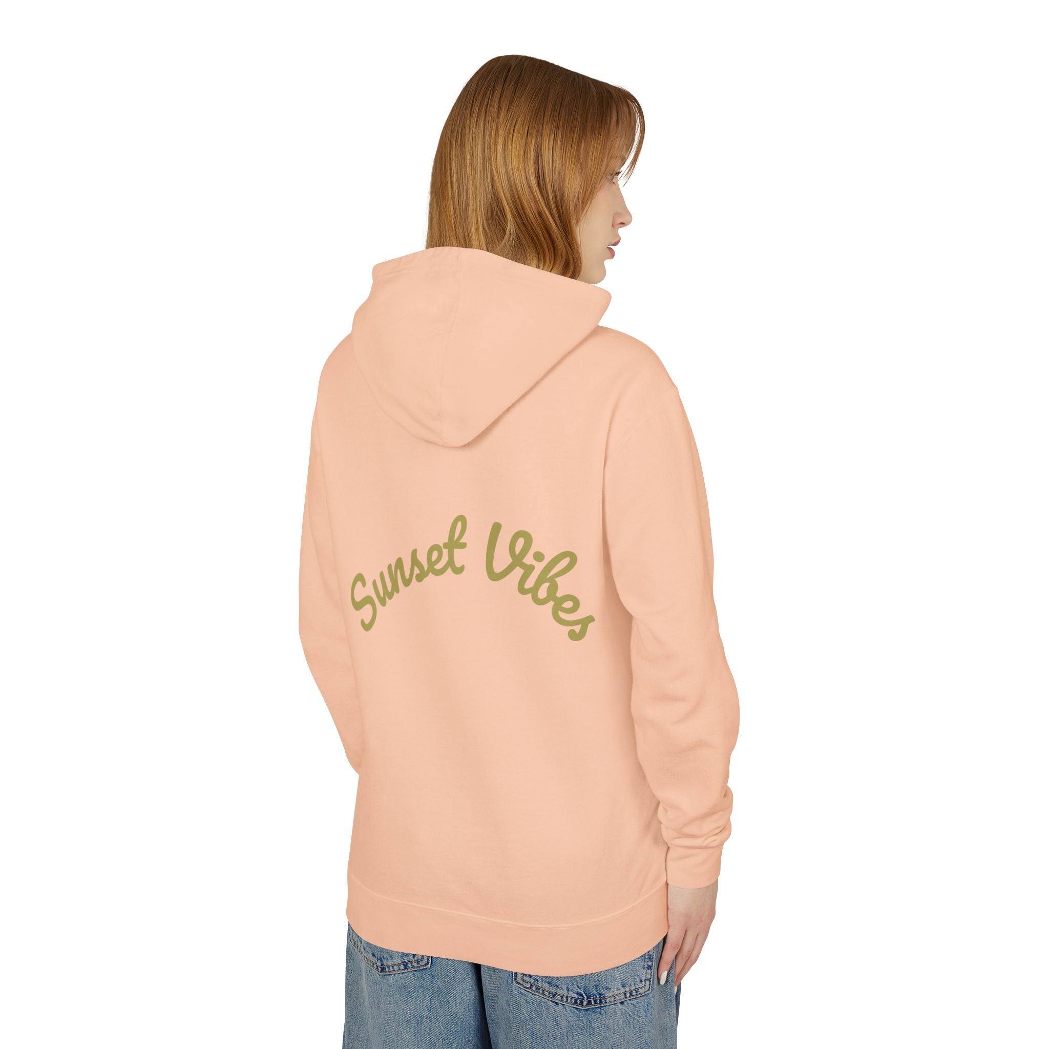 Sunset Vibes Hoodie — Scenic Sunset Road Graphic Hooded Sweatshirt