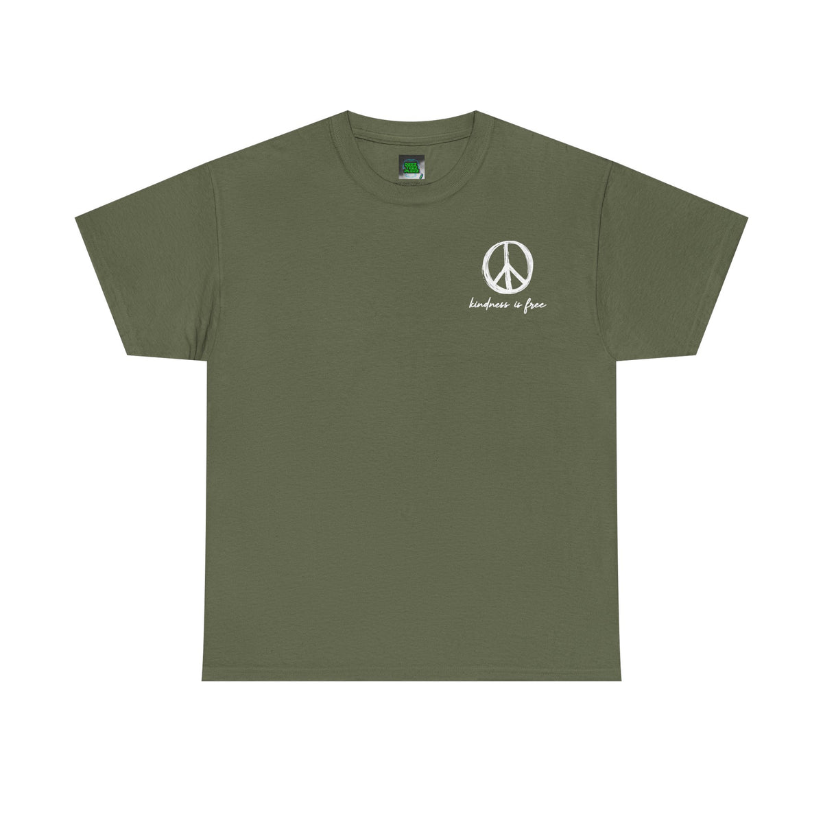 Peace Symbol Tee — “I Hope We Heal From All The Things We Don’t Talk About” Inspirational Graphic T-Shirt