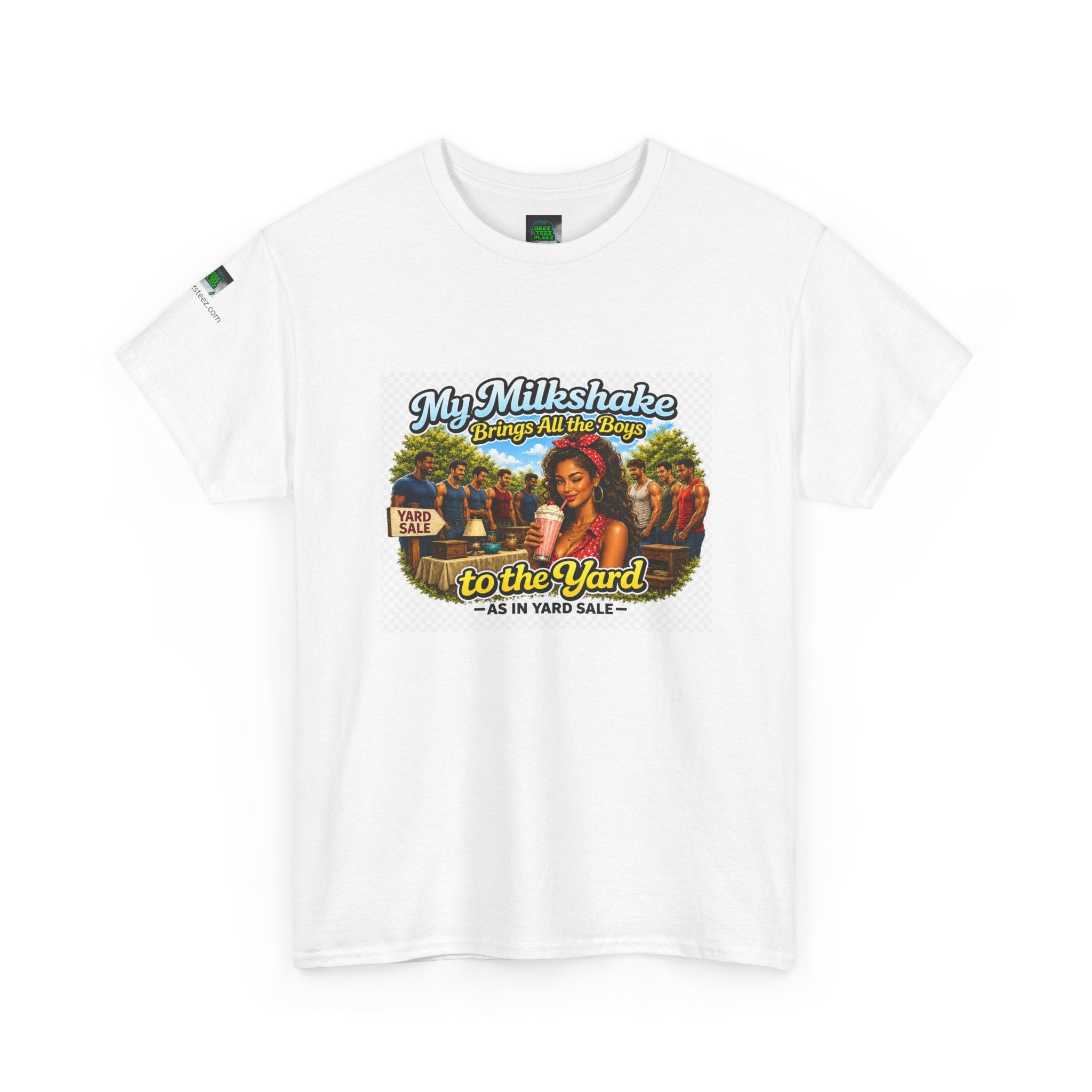 Vintage 'My Milkshake Brings All the Boys to the Yard' Graphic Tee