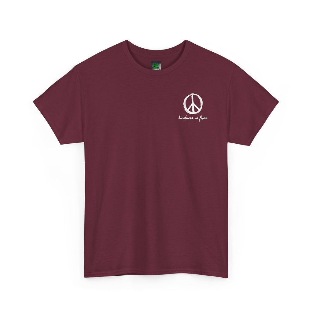 Peace Symbol Tee — “I Hope We Heal From All The Things We Don’t Talk About” Inspirational Graphic T-Shirt