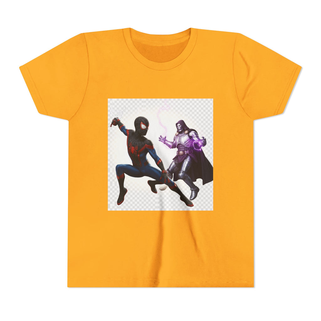 Kids Marvel & Spider-Verse Superhero Tee — Sonic & Avengers Graphic Youth T-Shirt