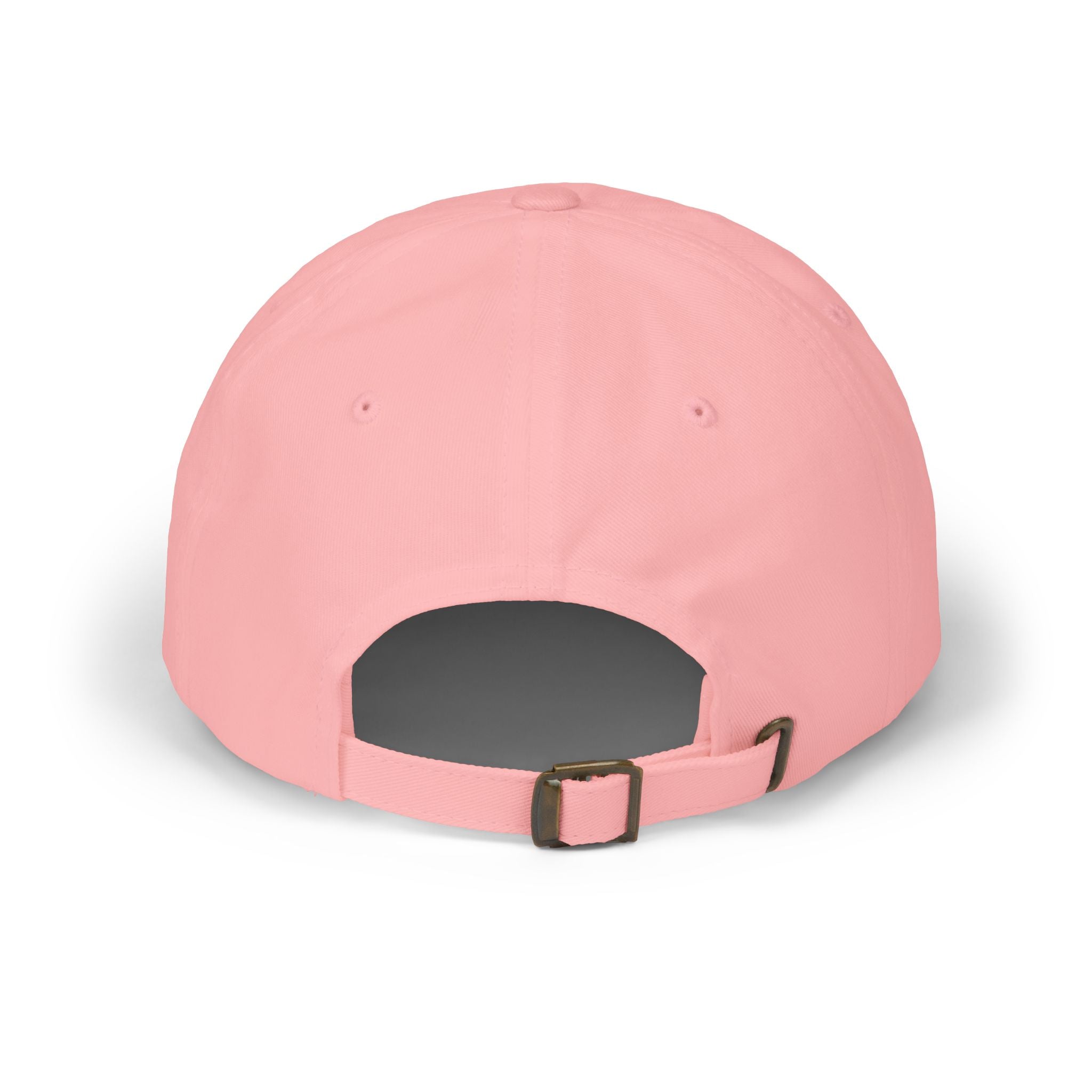 Pause Embroidered Classic Dad Cap — White Relaxation Hat