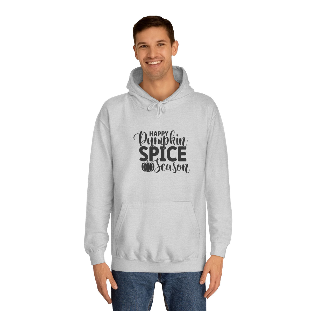 Happy Pumpkin Spice Season College Hoodie