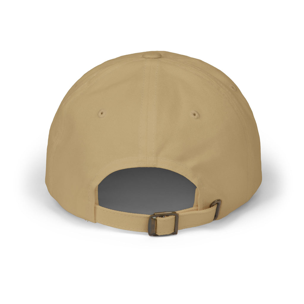 Pause Embroidered Classic Dad Cap — White Relaxation Hat