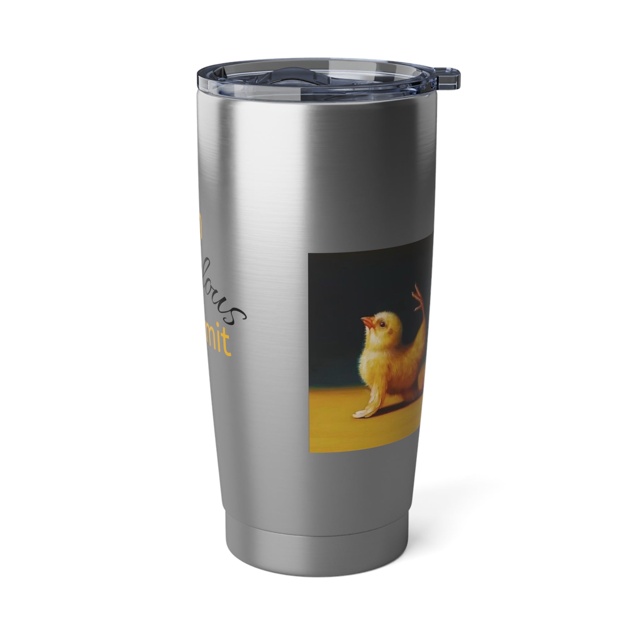 20oz Tumbler — Funny Chicken ‘Vagabond’ Design, “Fearless & Fabulous” Insulated Travel Cup