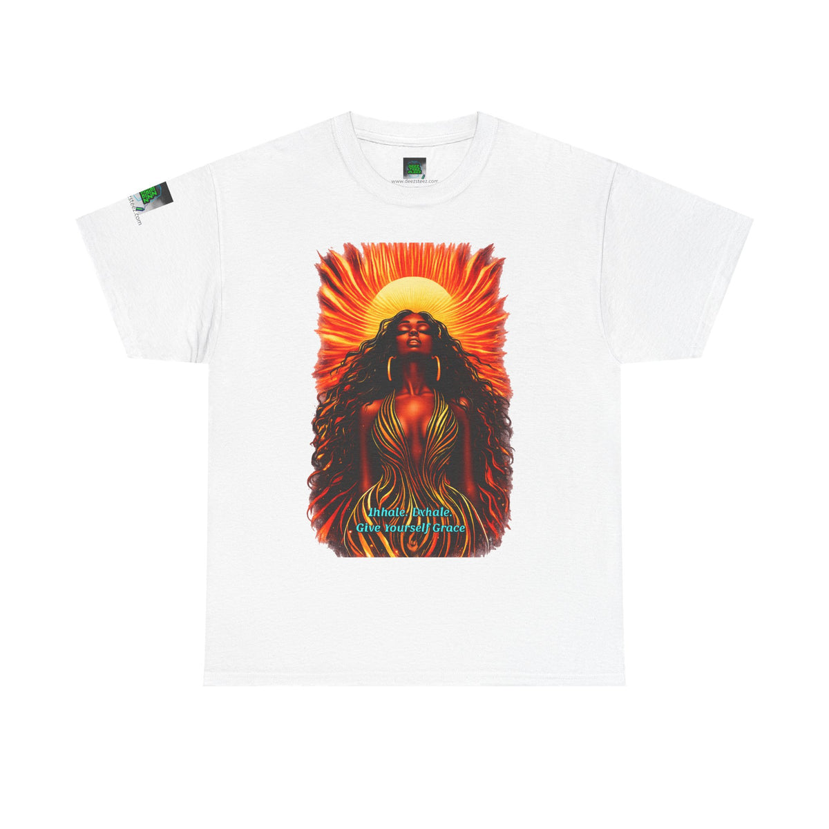 Spiritual Sunflower Guardian Graphic Tee