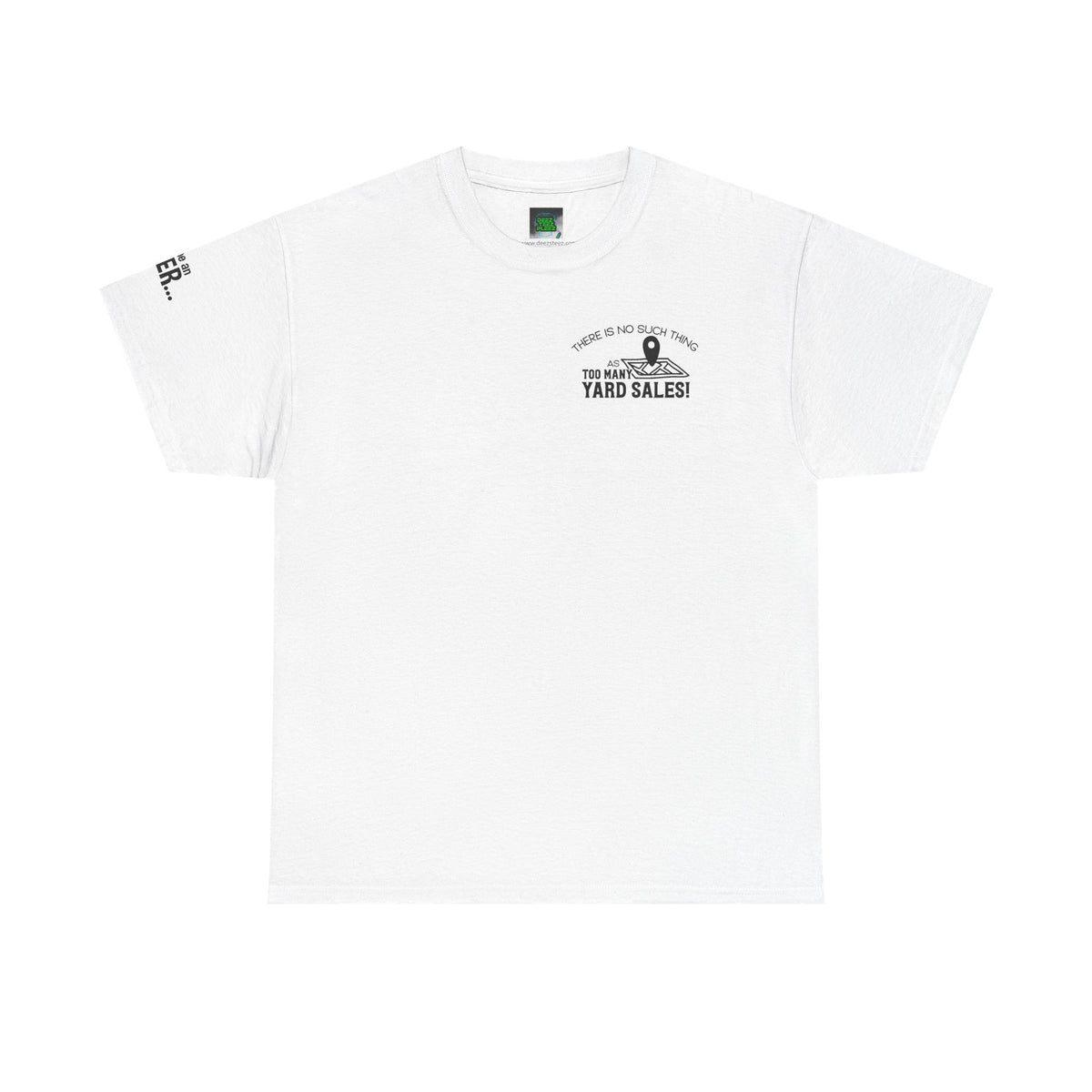 Yard Sale Graphic Tee — 'Yard Sales!' Vintage Market Flea Find T-Shirt