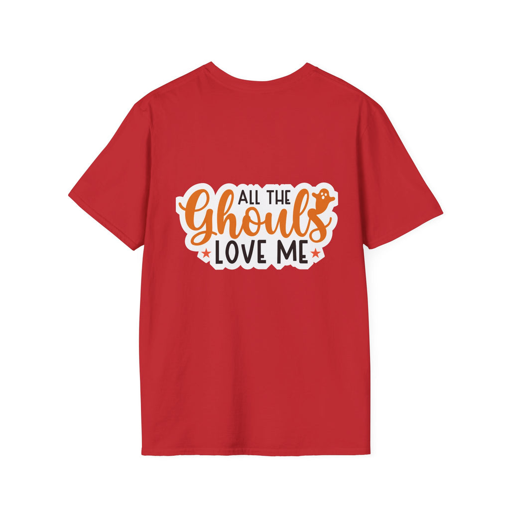 Halloween T-Shirt – “My Blood Type Is Pumpkin Spice” & “All the Ghouls Love Me”