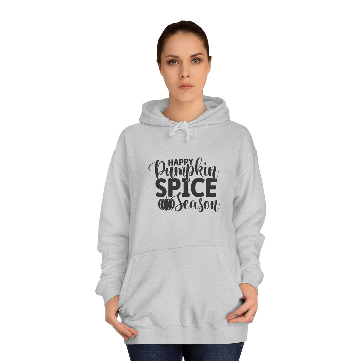 Happy Pumpkin Spice Season College Hoodie