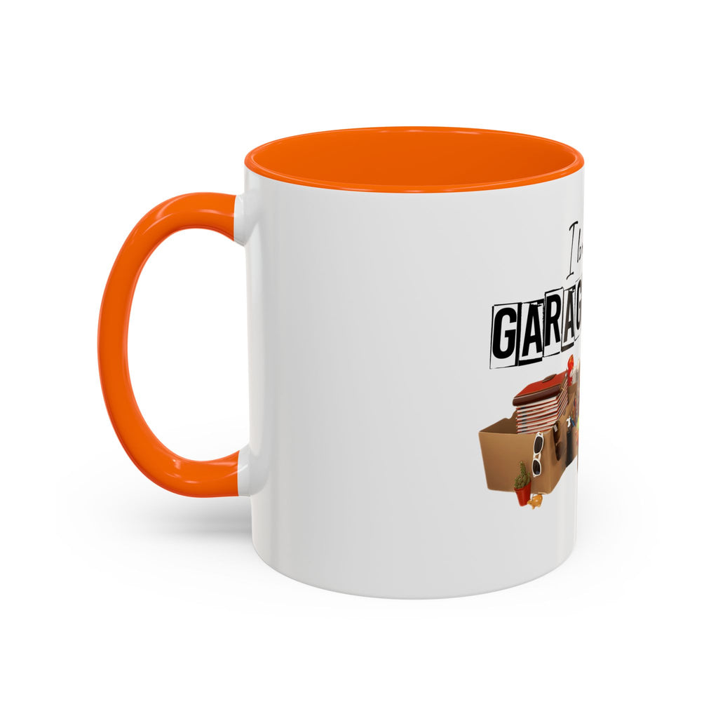 Garage & Yard Sale Coffee Mug — "I Brake for Garage & Yard Sales" Accent Mug