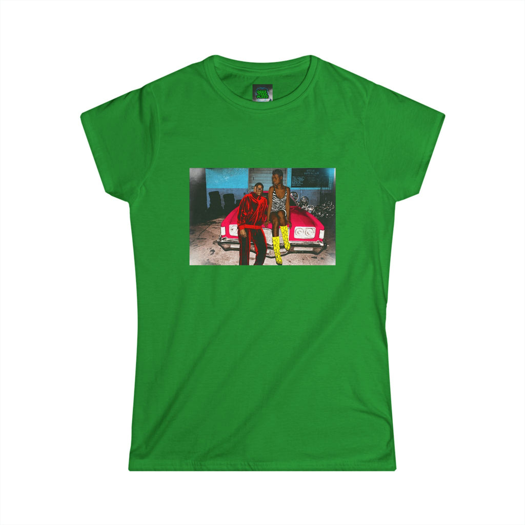 Urban Womens T-Shirt - A uniquely urban vibe, reminisce and enjoy- Qu$en & Slim. Thee slept-on, quintessential classic.