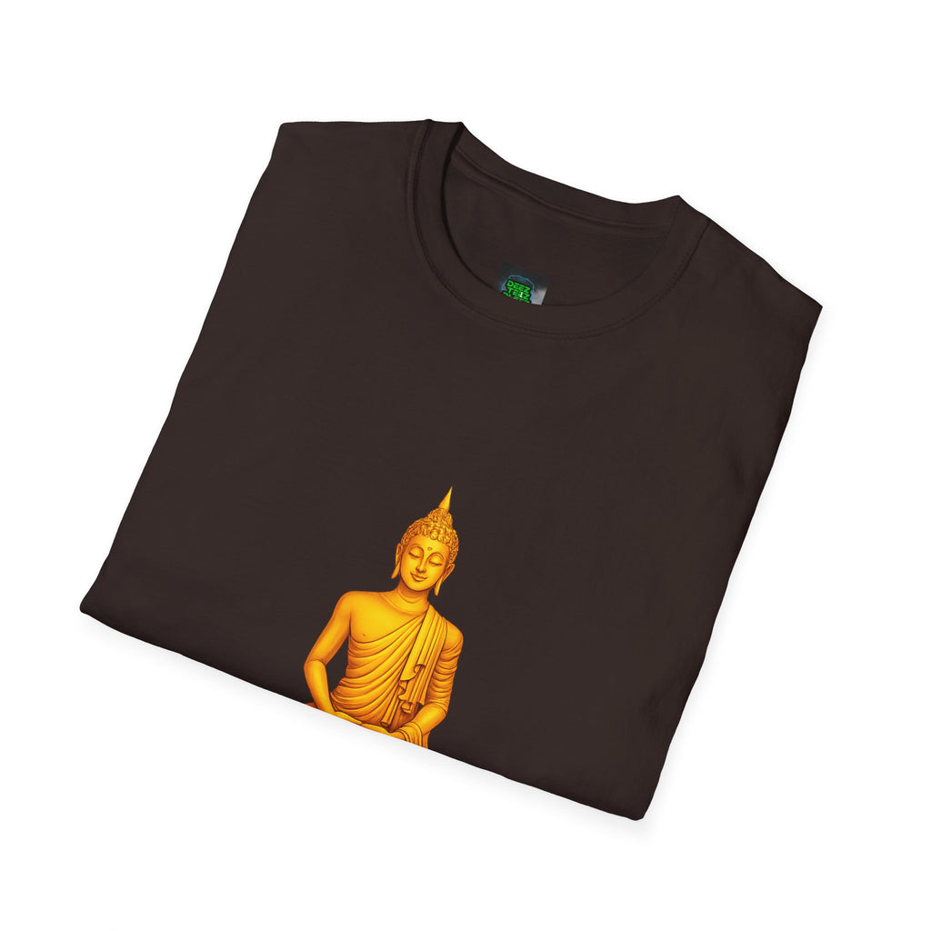 Buddha Graphic T-Shirt — "Try Not To Be A Cunt" Satirical Zen Tee