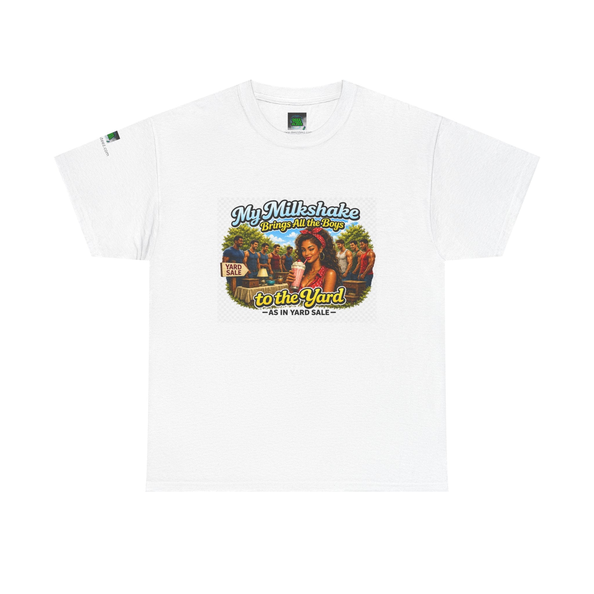 Vintage 'My Milkshake Brings All the Boys to the Yard' Graphic Tee