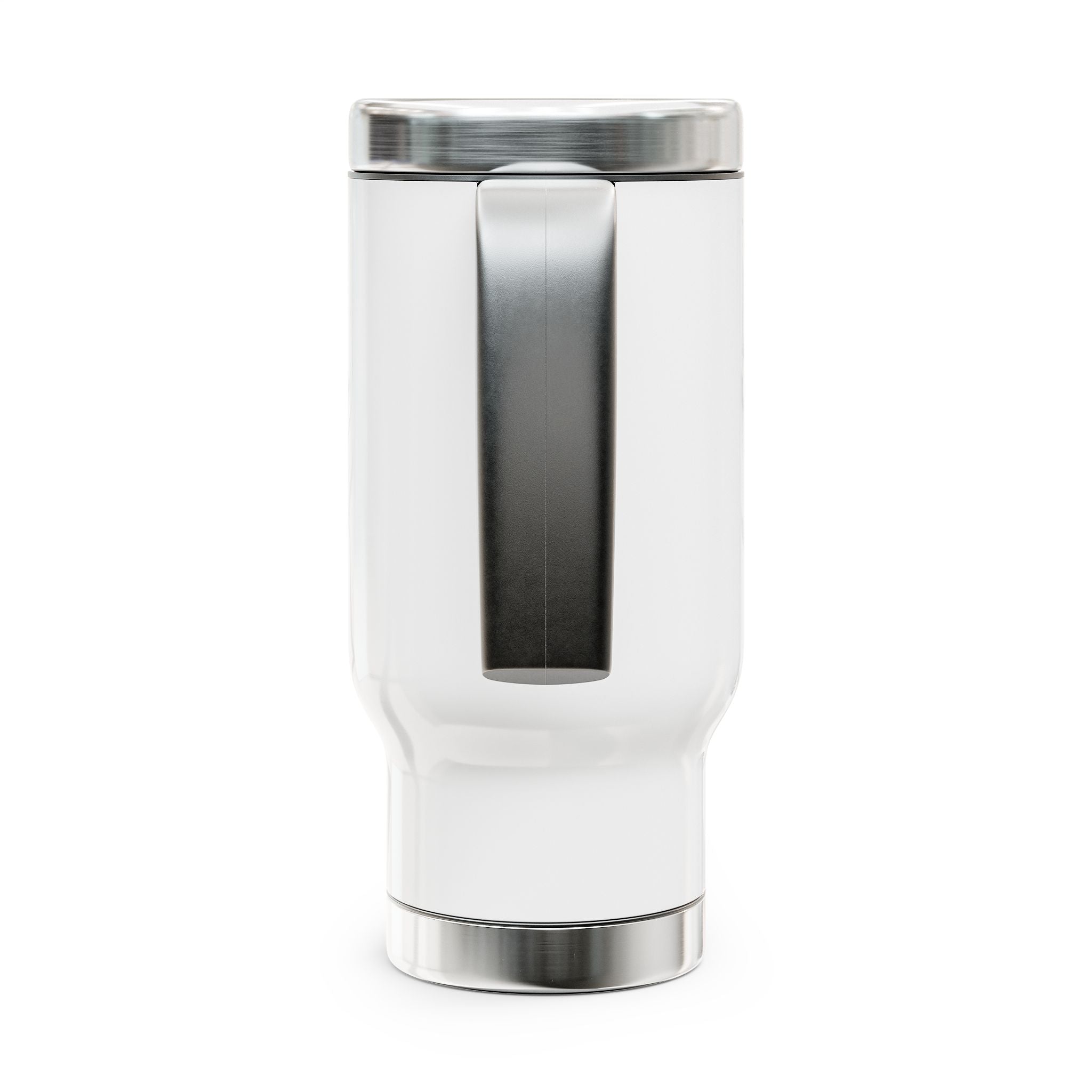 Travel Mug — "I Brake For Flea Markets, Garage Sales" Stainless Steel 14oz
