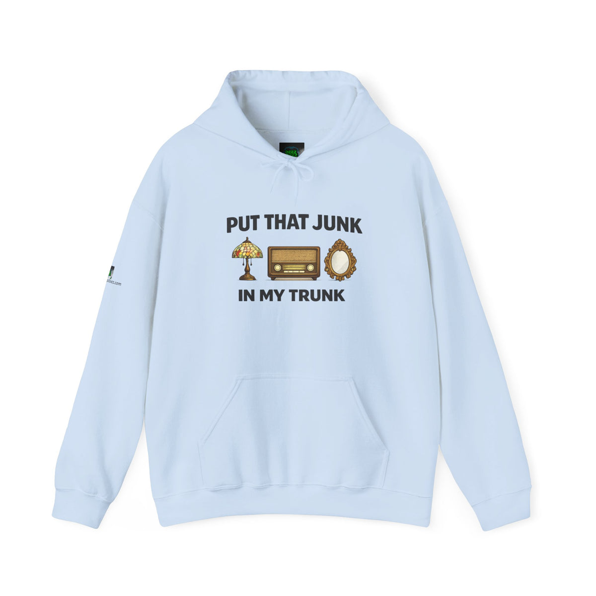 Hoodie “Put That Junk In My Trunk” Vintage RV Camping Graphic