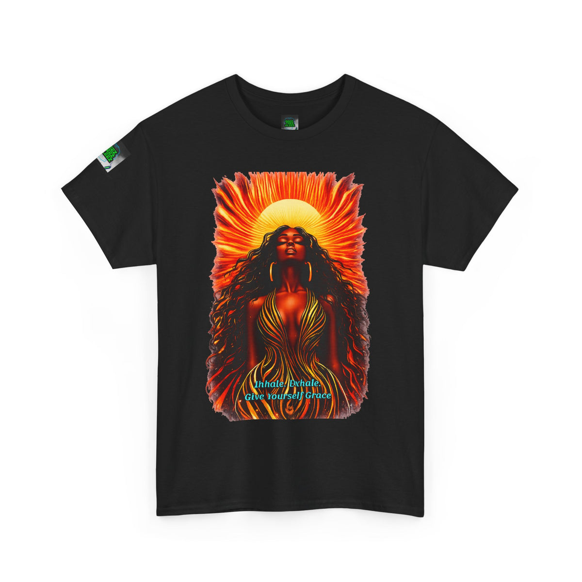 Spiritual Sunflower Guardian Graphic Tee