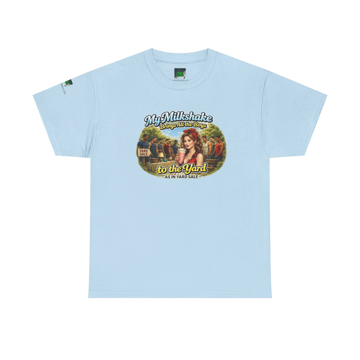 Vintage 'My Milkshake Brings All the Boys to the Yard' Graphic Tee