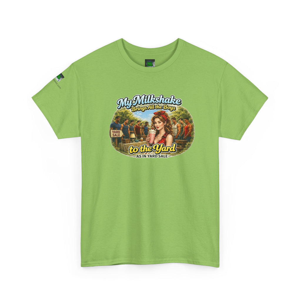 Vintage 'My Milkshake Brings All the Boys to the Yard' Graphic Tee