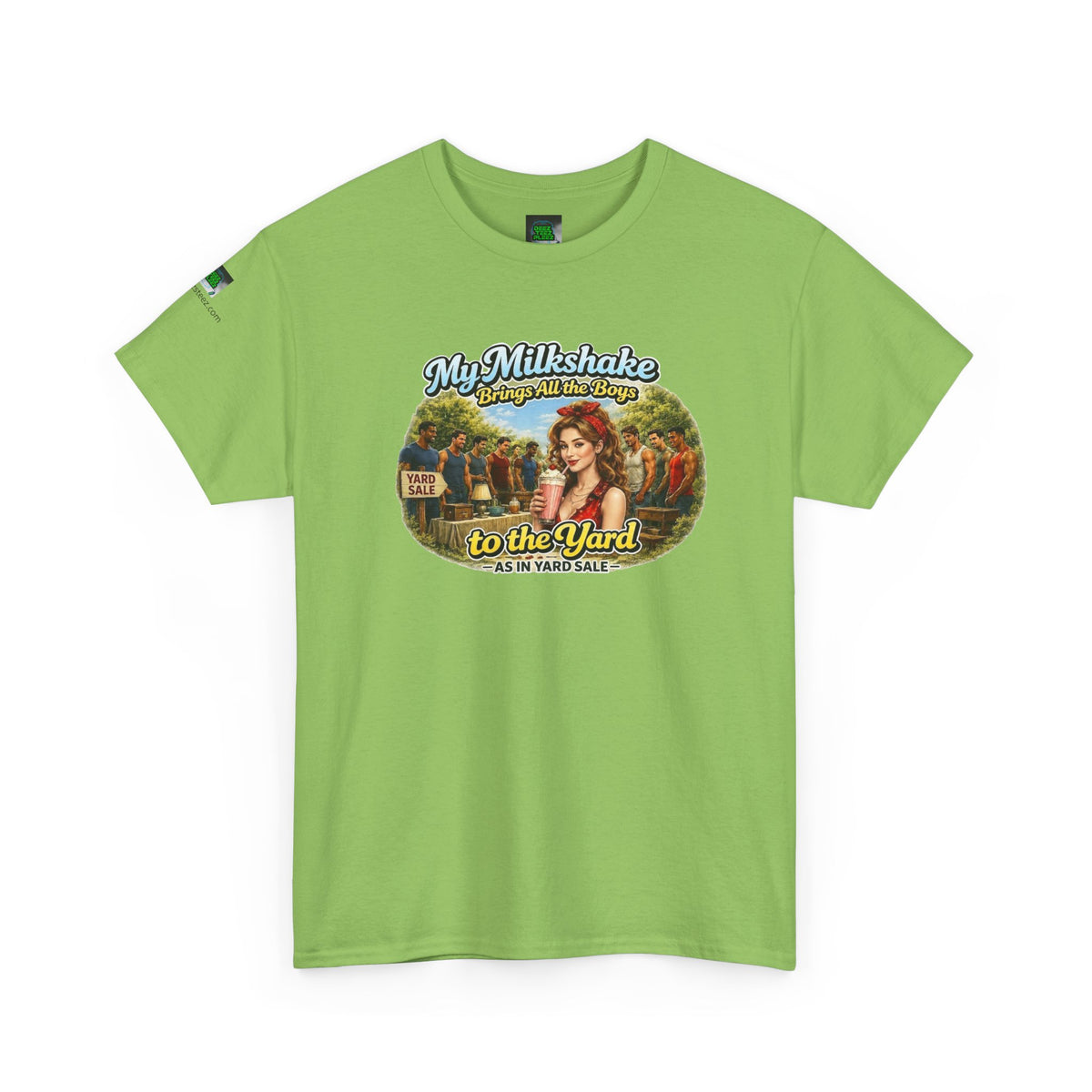 Vintage 'My Milkshake Brings All the Boys to the Yard' Graphic Tee