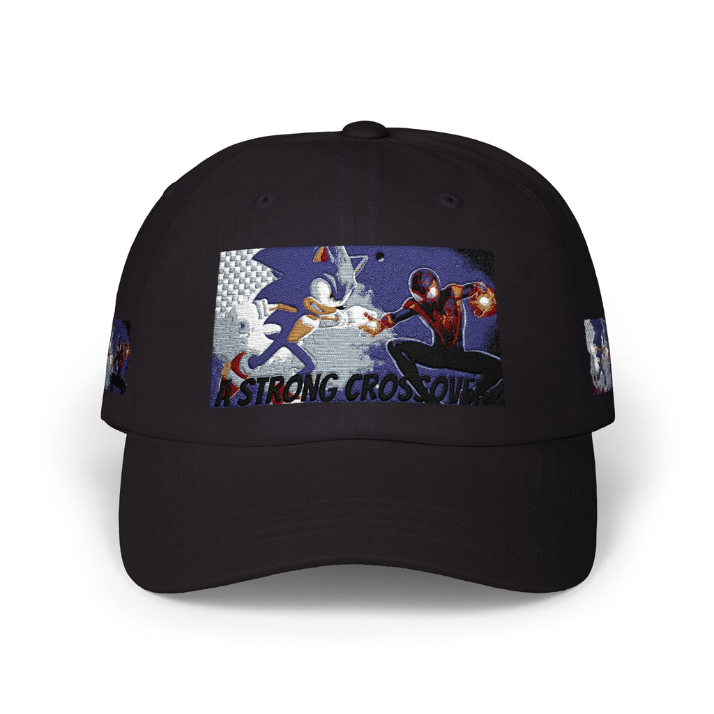 Sonic vs. Miles Morales Space Dad Cap — Youth Graphic Baseball Hat