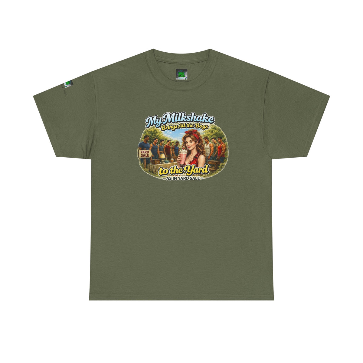 Vintage 'My Milkshake Brings All the Boys to the Yard' Graphic Tee