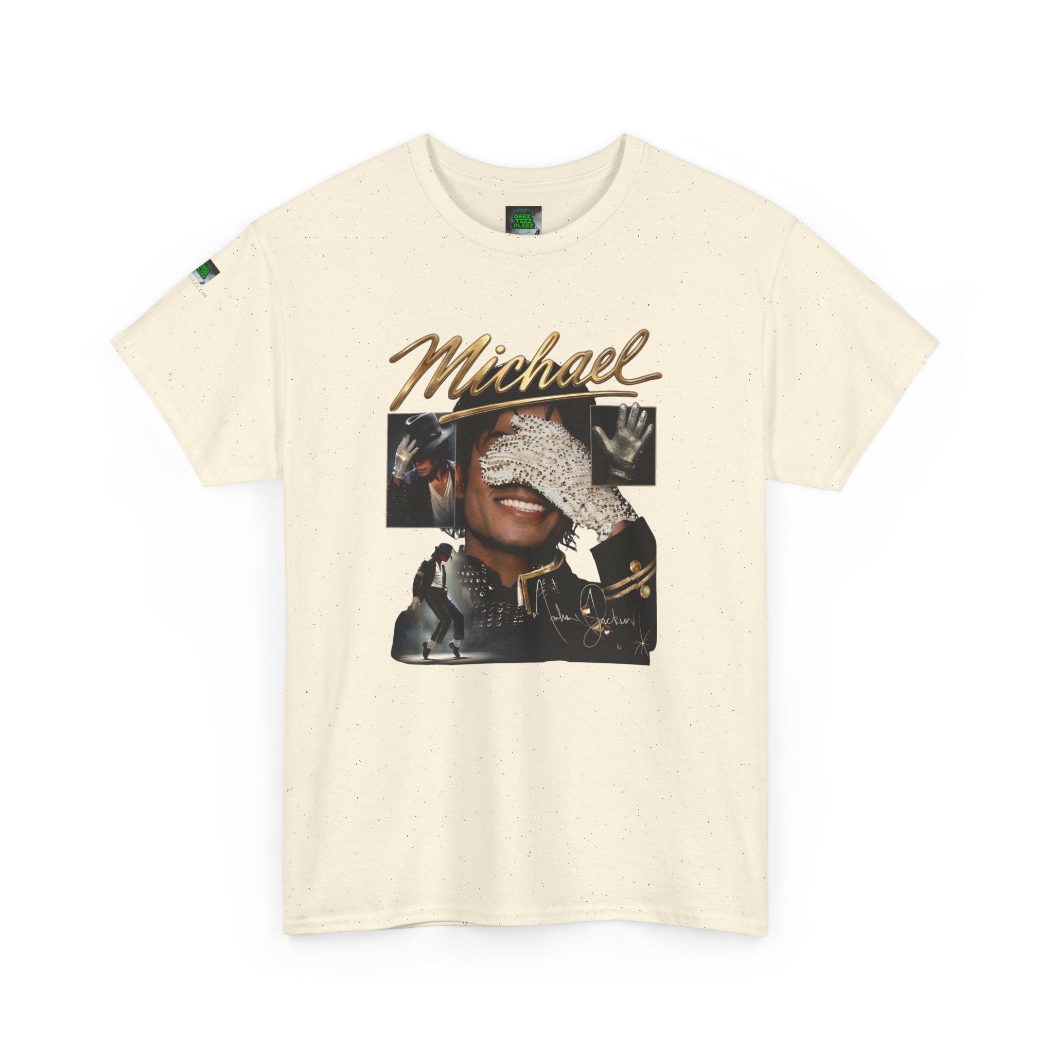 Graphic Tee — 'Michael' Retro Photo Collage T-Shirt
