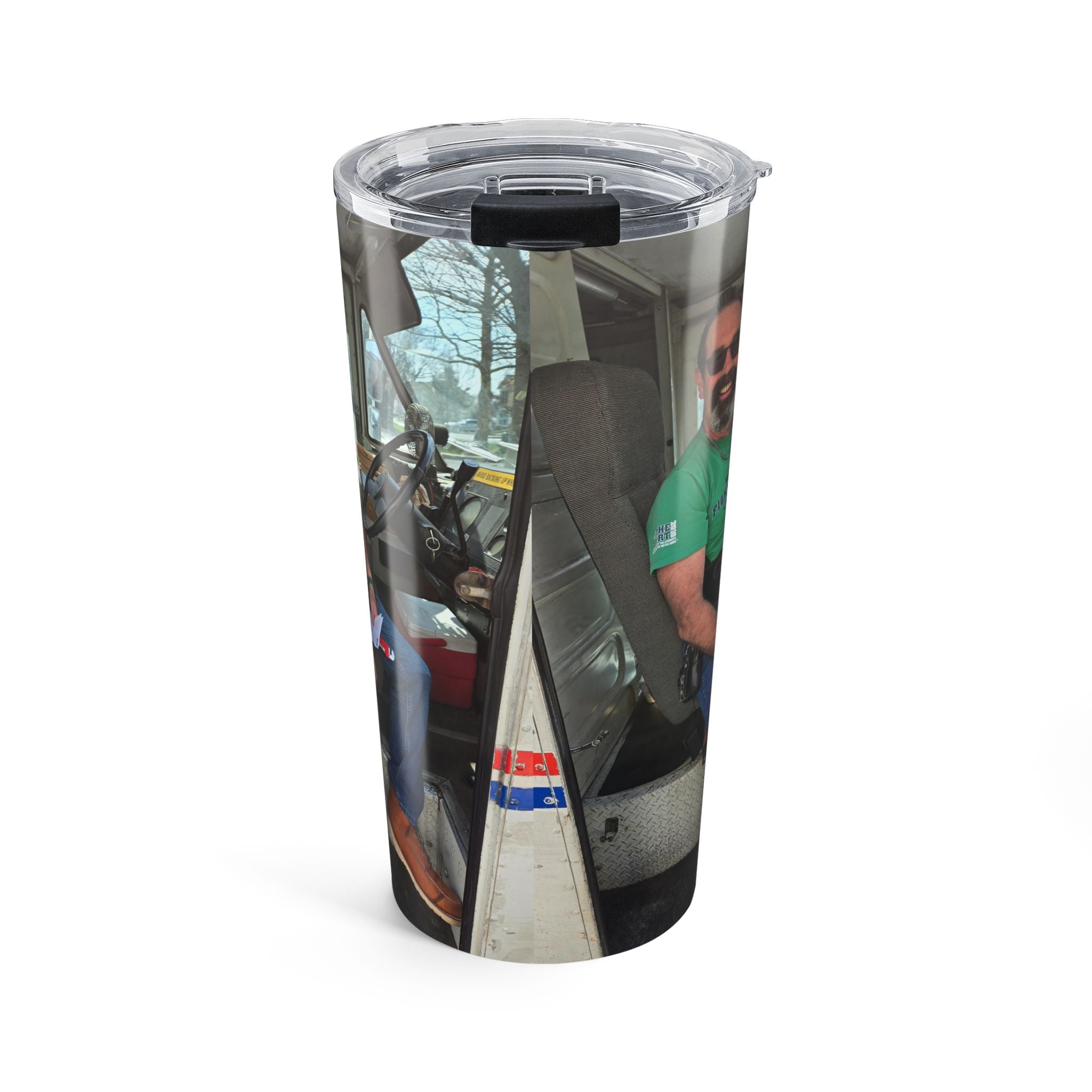 20oz Photo Collage Tumbler - Personalized Travel Drink Cup