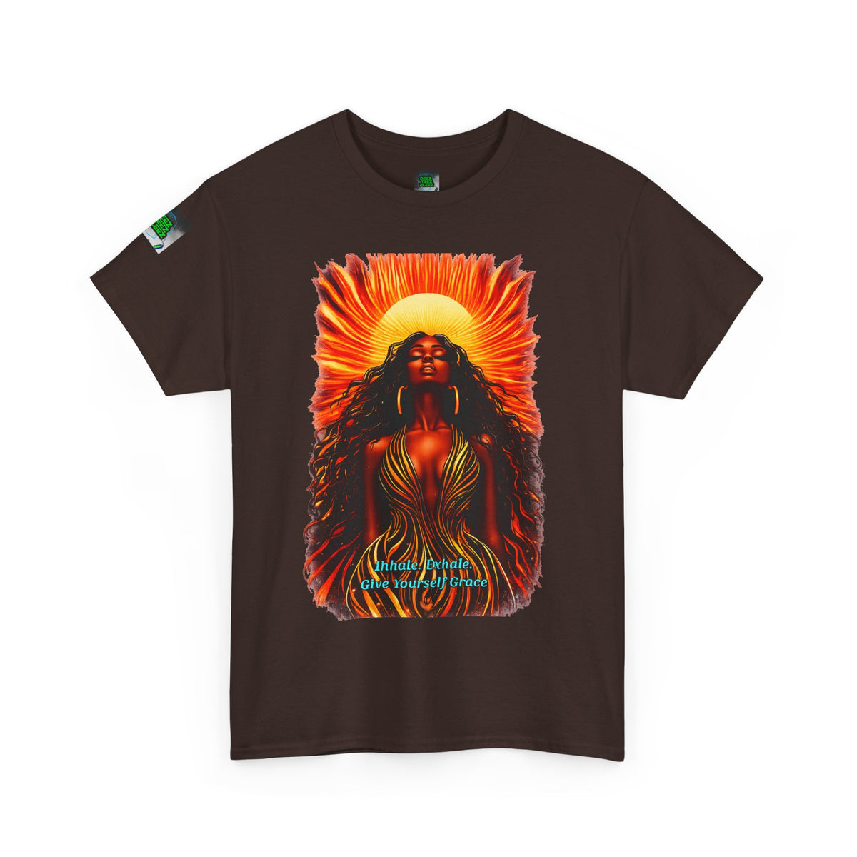 Spiritual Sunflower Guardian Graphic Tee