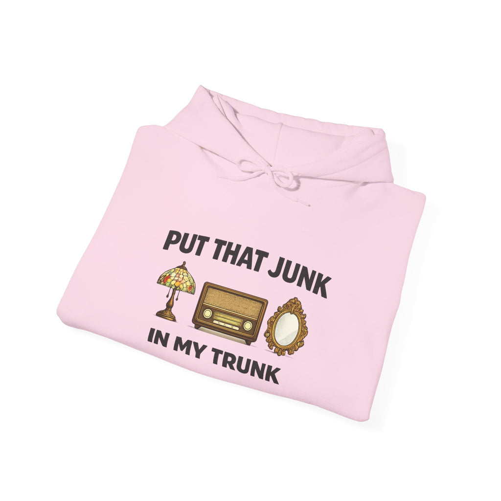 Hoodie “Put That Junk In My Trunk” Vintage RV Camping Graphic