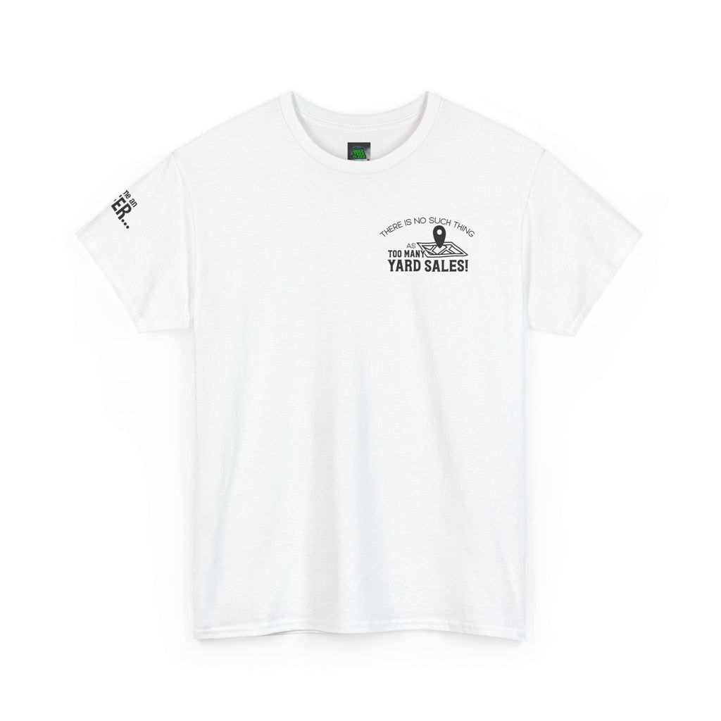 Yard Sale Graphic Tee — 'Yard Sales!' Vintage Market Flea Find T-Shirt
