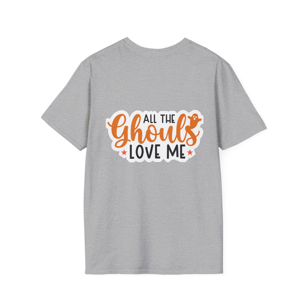 Halloween T-Shirt – “My Blood Type Is Pumpkin Spice” & “All the Ghouls Love Me”