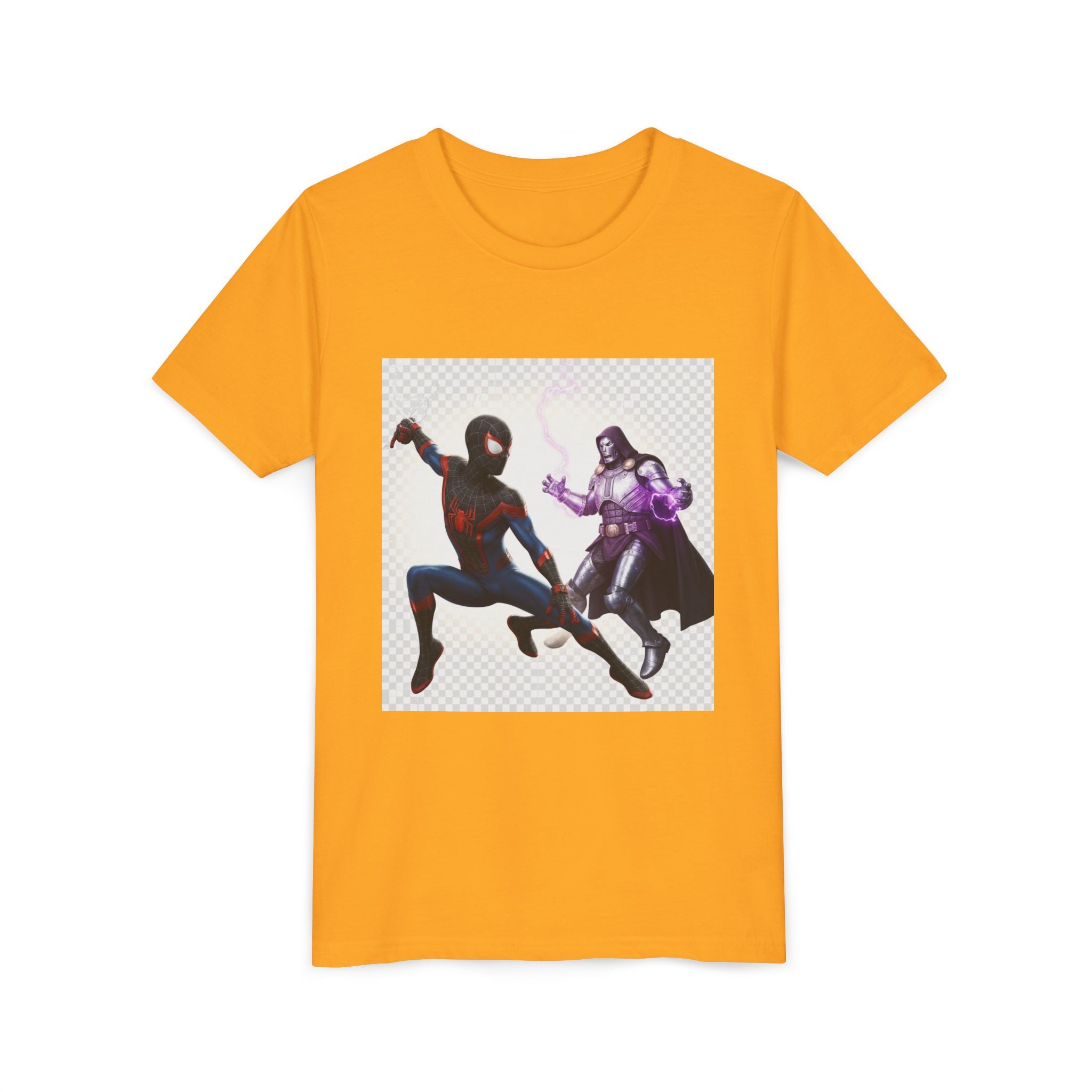 Kids Marvel & Spider-Verse Superhero Tee — Sonic & Avengers Graphic Youth T-Shirt