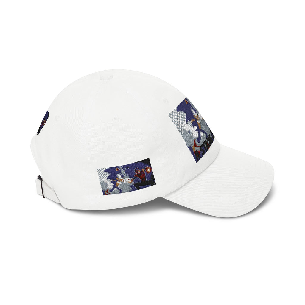 Sonic vs. Miles Morales Space Dad Cap — Youth Graphic Baseball Hat