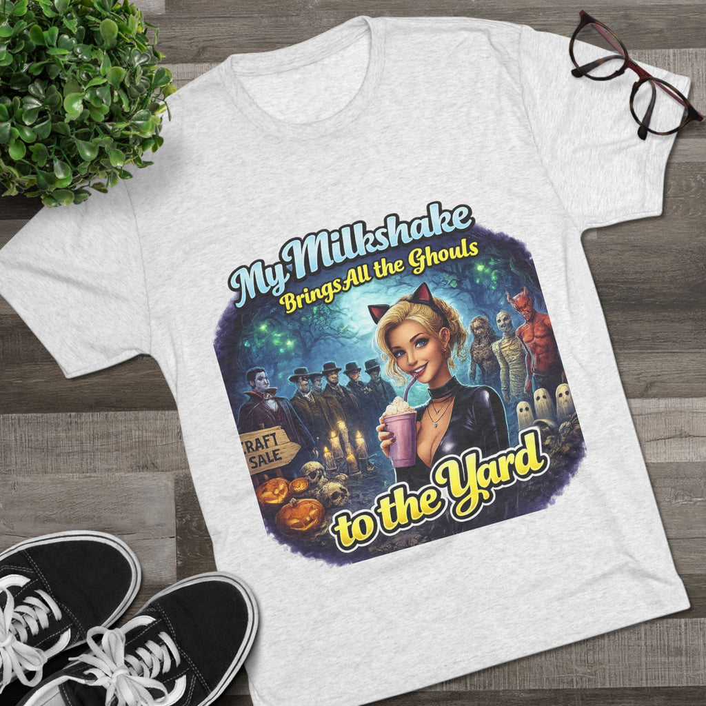 My Milkshake Brings All the Ghouls to the Yard Halloween Tee