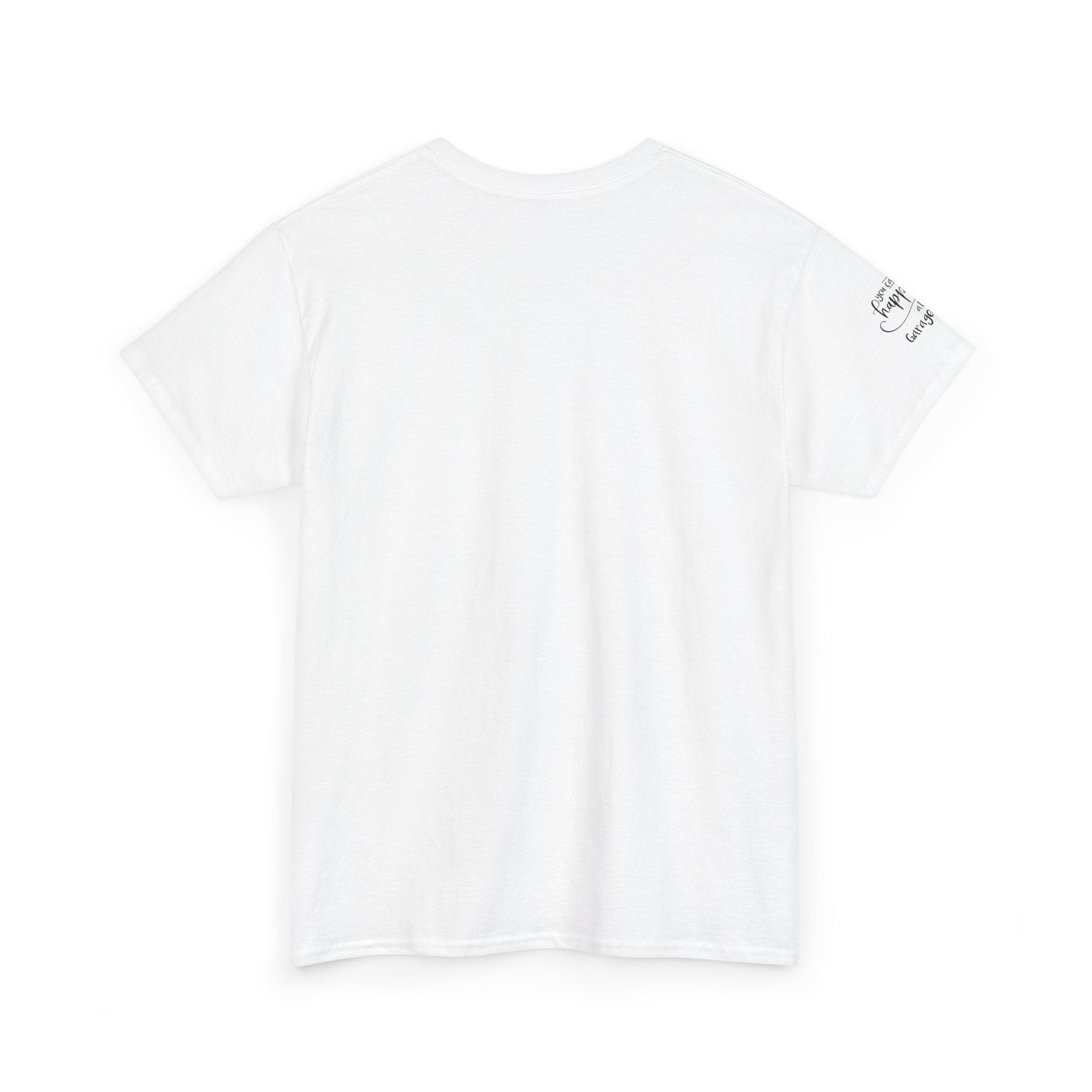 T-Shirt — "Apparently I Love Yard Sales" Minimal Ocean Watercolor Pocket w Sleeve Love