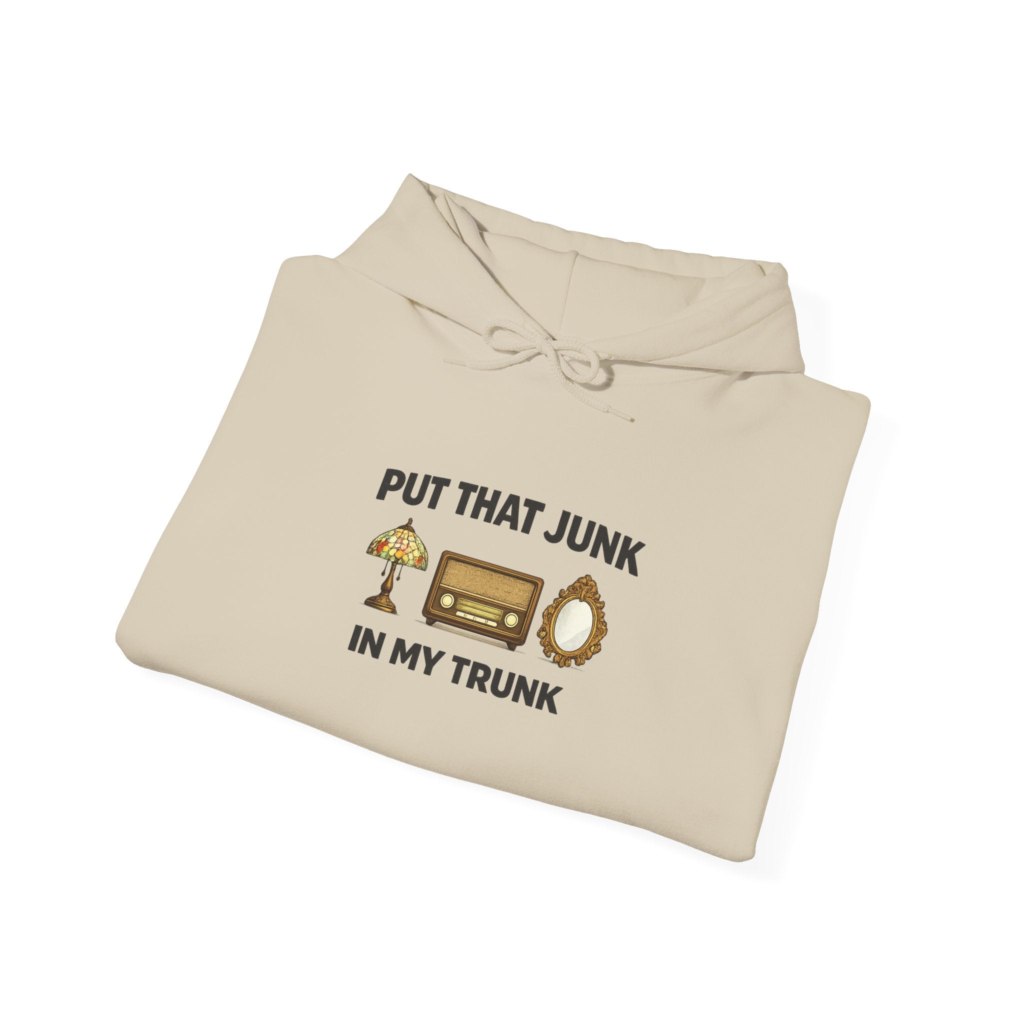 Hoodie “Put That Junk In My Trunk” Vintage RV Camping Graphic