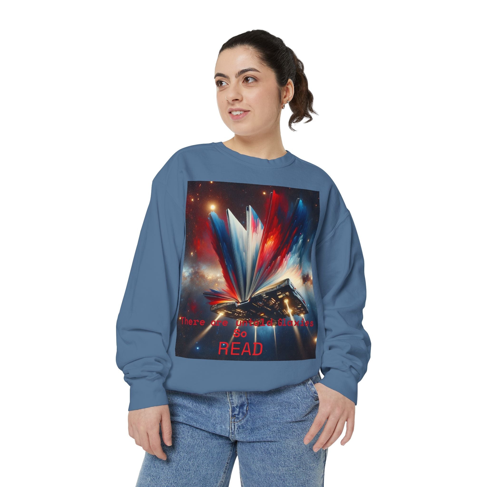 Books Lover Galaxy Sweatshirt