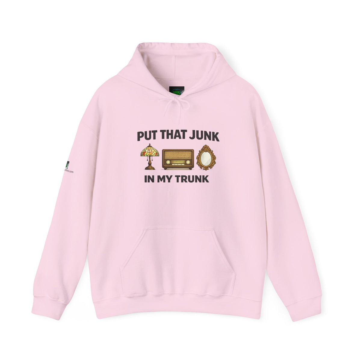Hoodie “Put That Junk In My Trunk” Vintage RV Camping Graphic