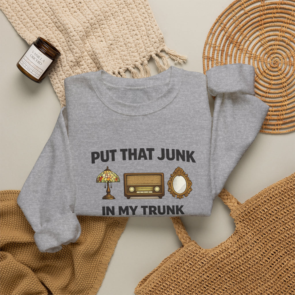 Put That Junk in My Trunk Vintage Thrift Crewneck Sweatshirt