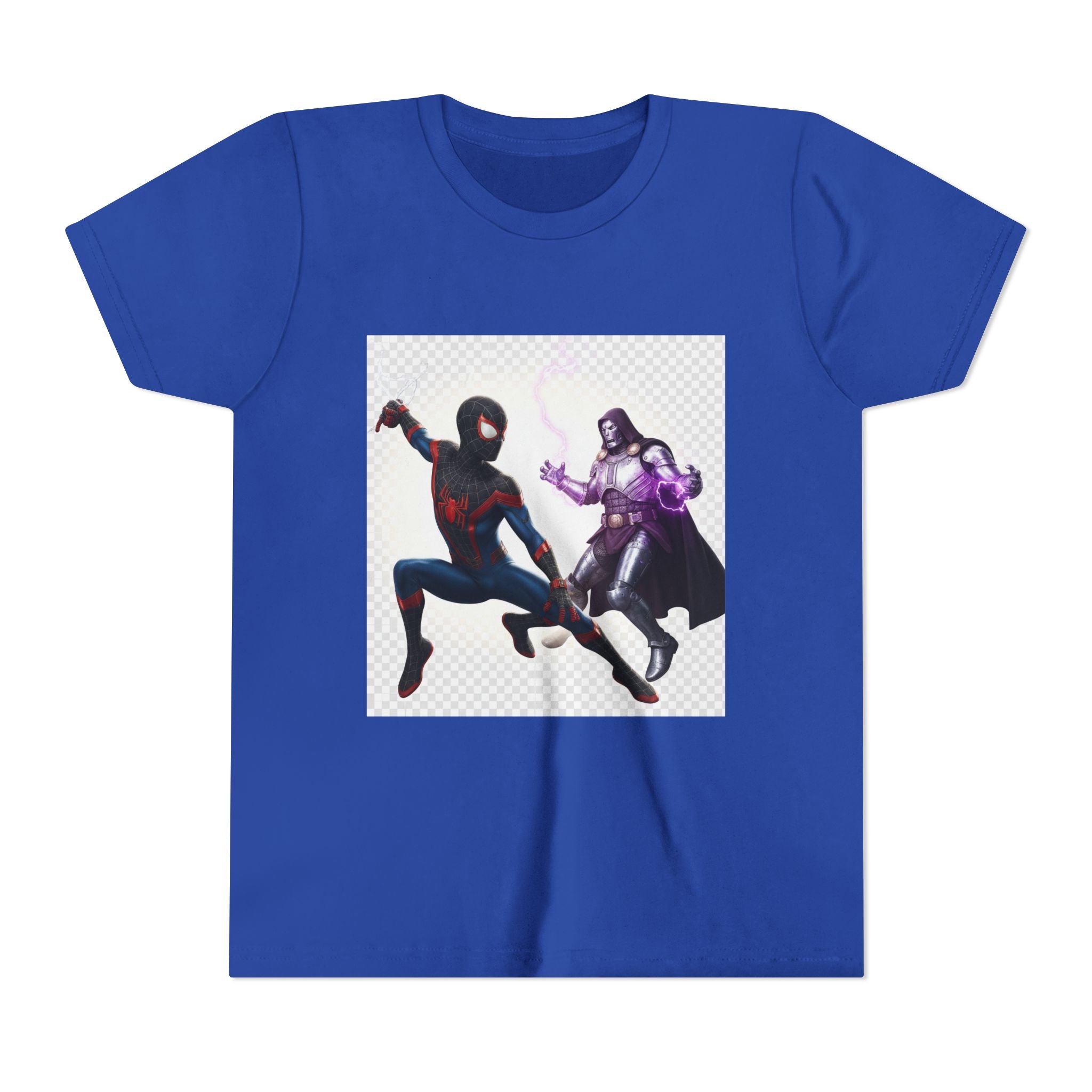 Kids Marvel & Spider-Verse Superhero Tee — Sonic & Avengers Graphic Youth T-Shirt