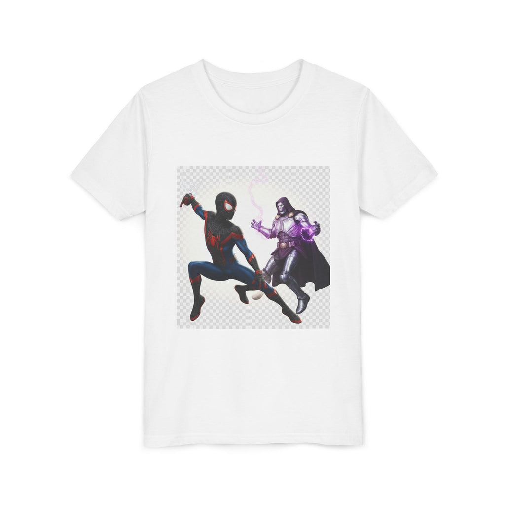 Kids Marvel & Spider-Verse Superhero Tee — Sonic & Avengers Graphic Youth T-Shirt