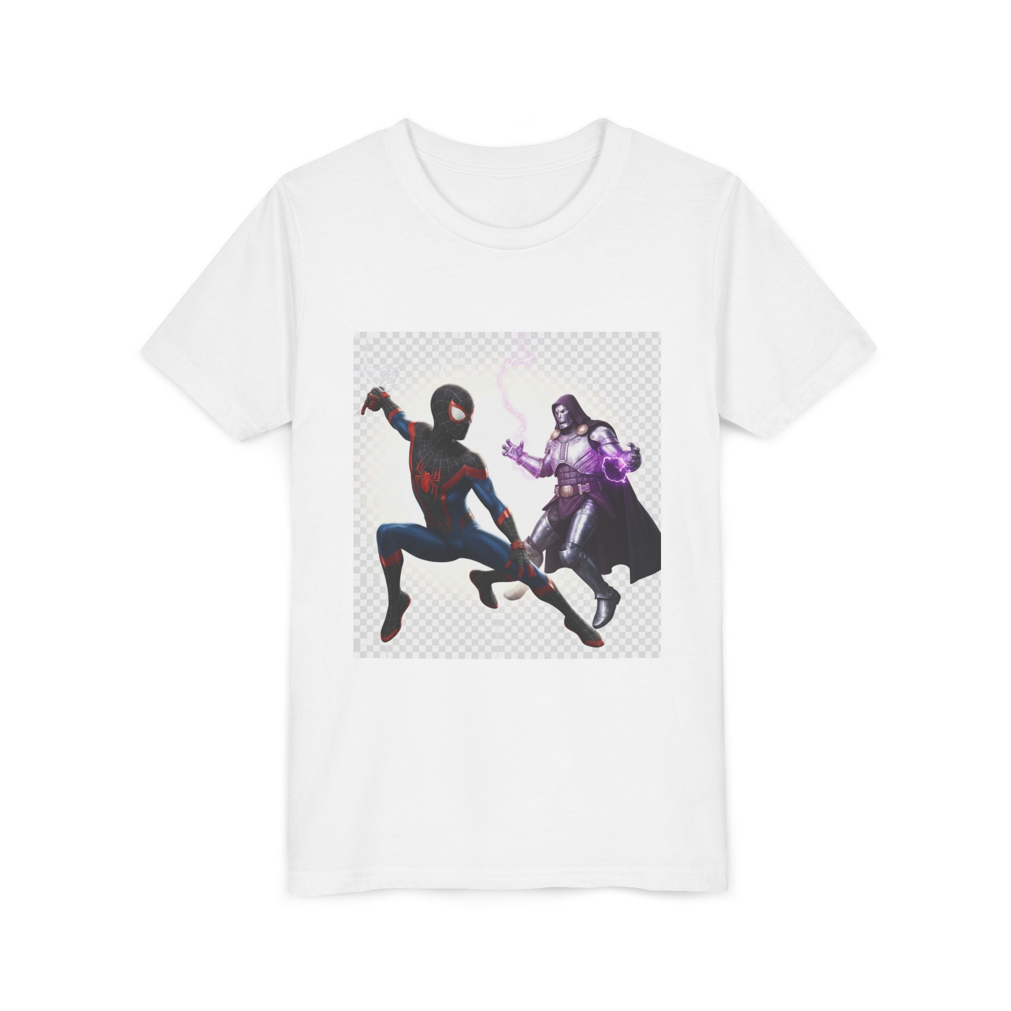 Kids Marvel & Spider-Verse Superhero Tee — Sonic & Avengers Graphic Youth T-Shirt