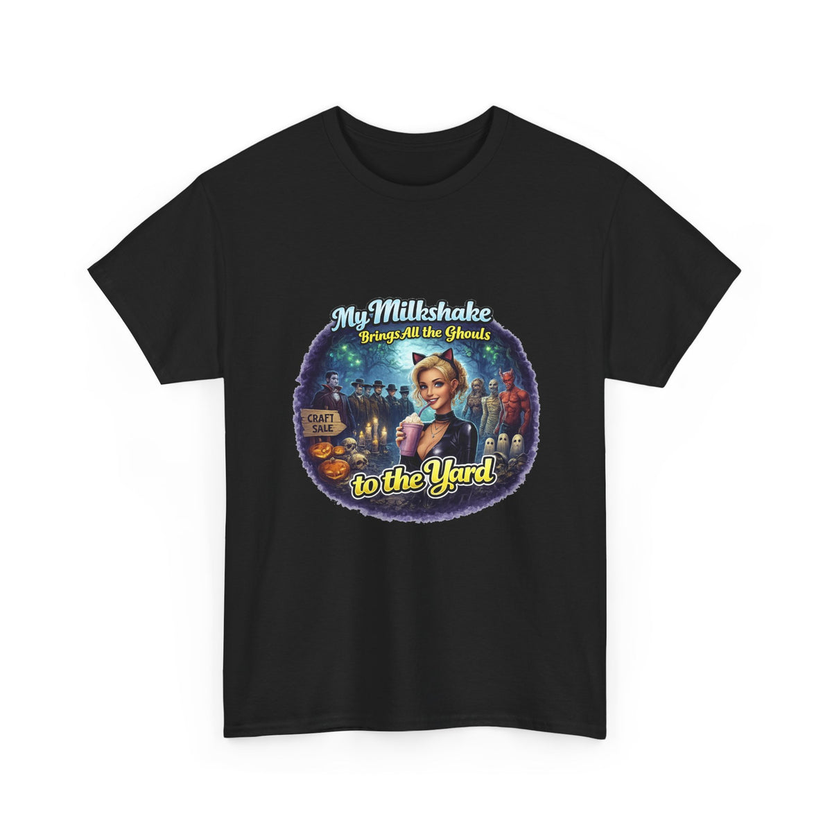 My Milkshake Brings All the Girls to the Yard Graphic T-Shirt
