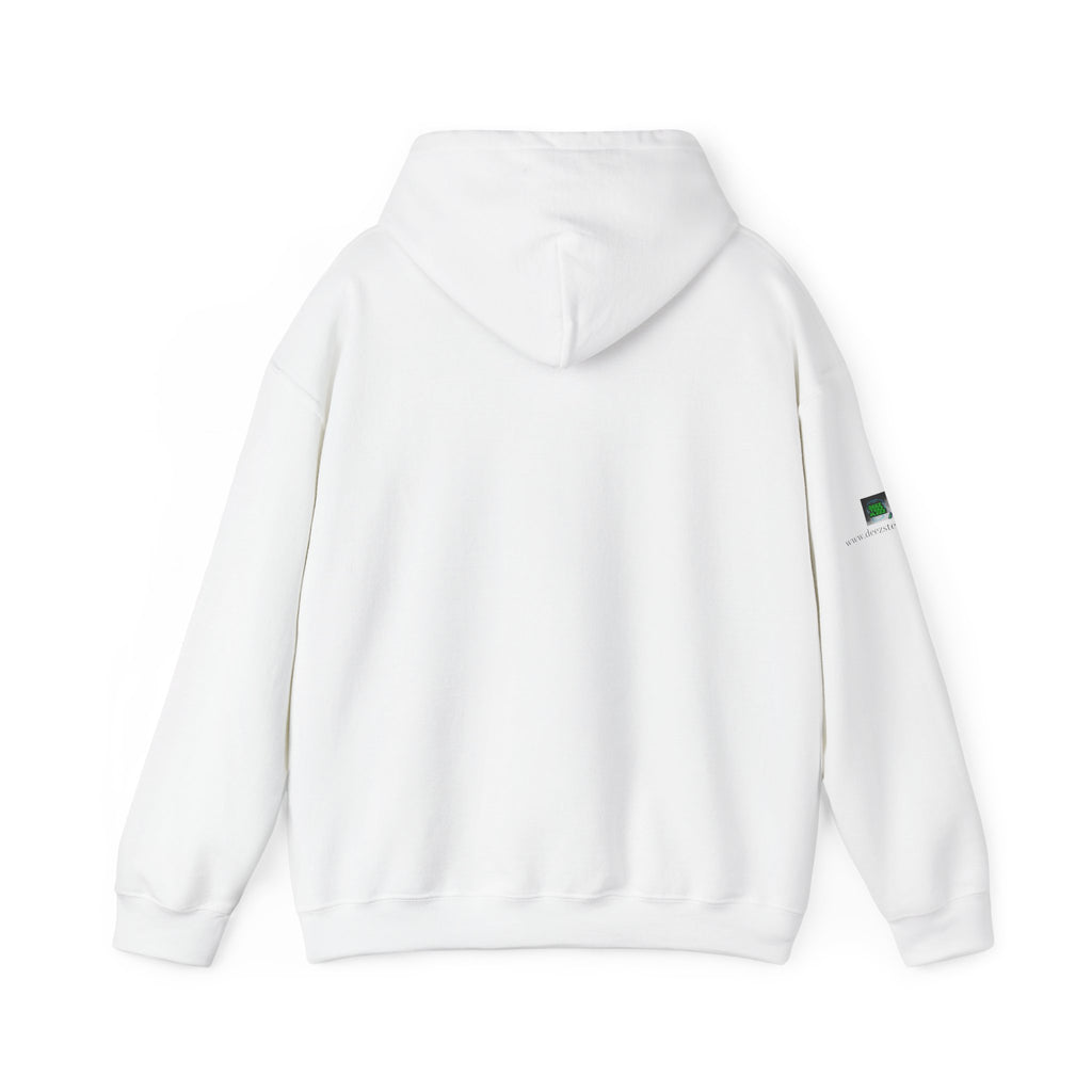 Hoodie — "Easily Distracted by Yard Sales" Vintage Camper Hooded Sweatshirt