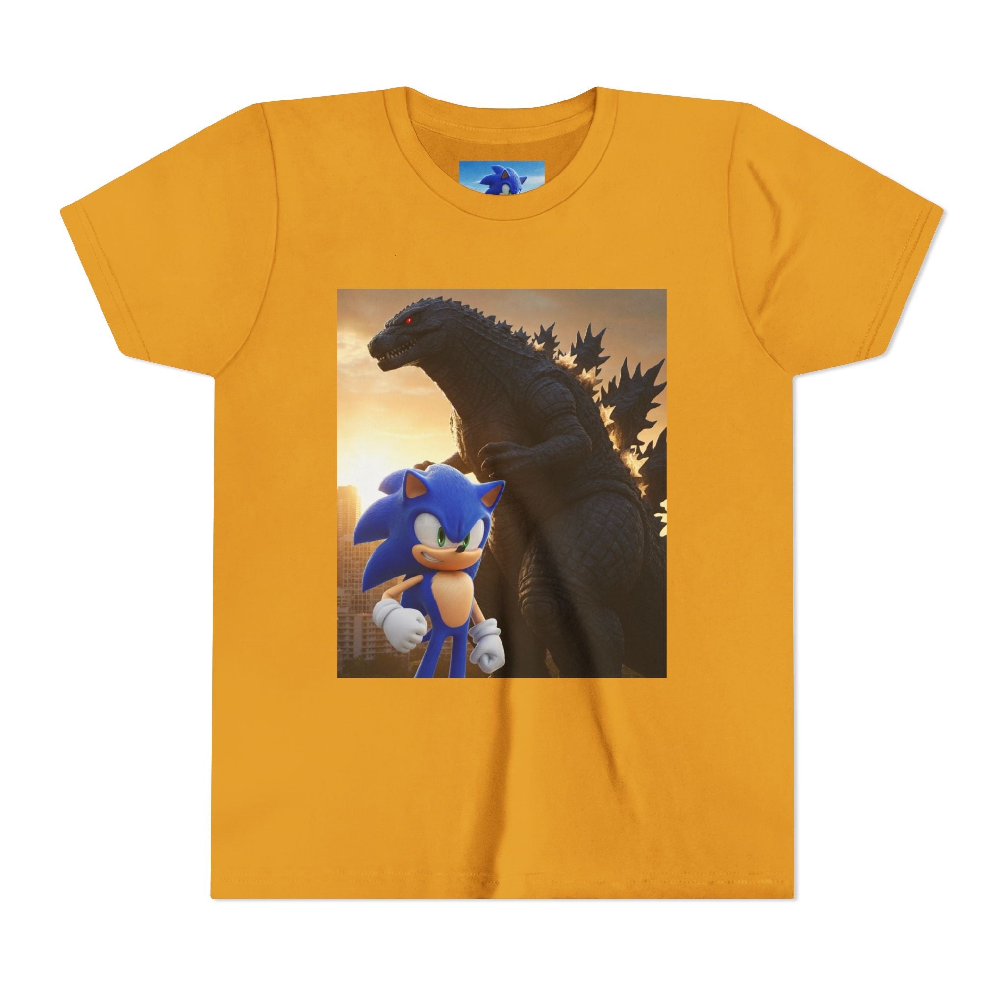 Youth Tee — Sonic & Mario vs. Monsters Movie Mashup