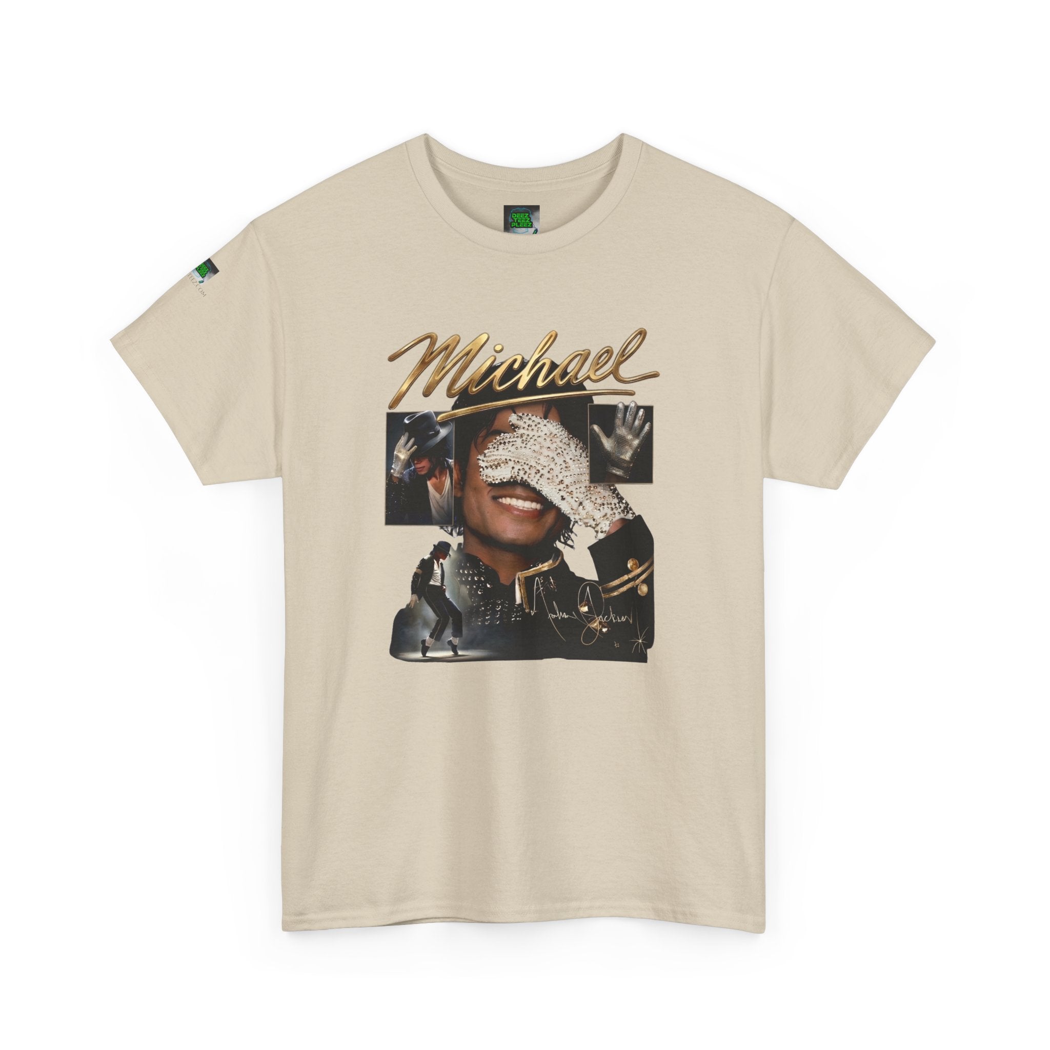 Graphic Tee — 'Michael' Retro Photo Collage T-Shirt